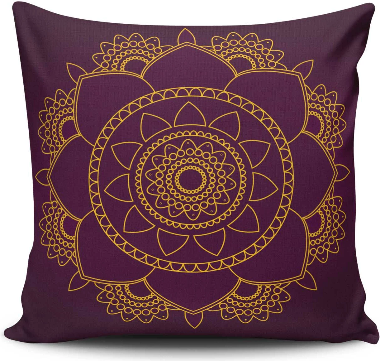 Jastëk dekorativ Aberto Design, MANDALA-36, shumëngjyrësh, 43x43cm
