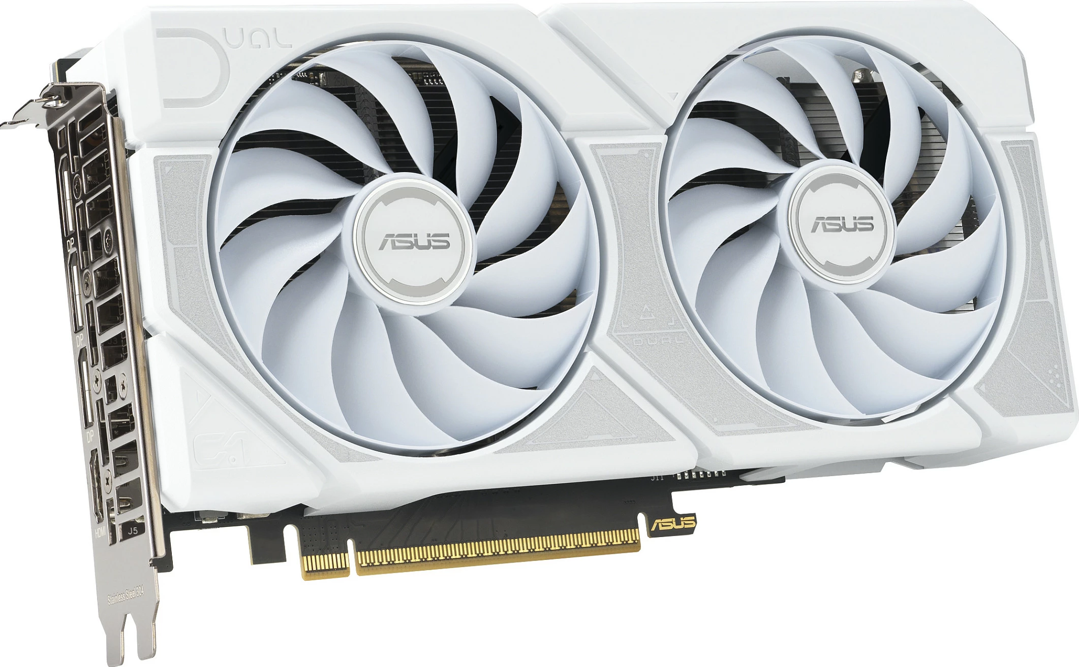 Kartelë grafike ASUS RTX 5060TI 16GB GDDR7 e bardhë