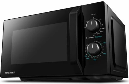Furrë me mikrovalë me grill Toshiba MW2 MG20PBK 20L 800W/1000W, e zezë