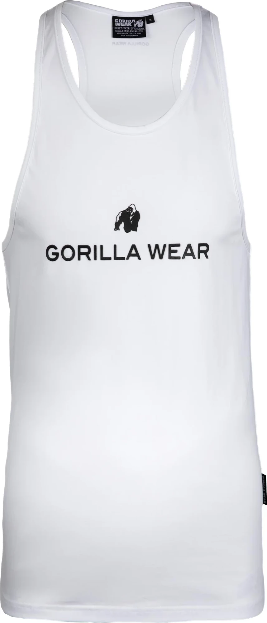 Carter Stretch Tank Top - White