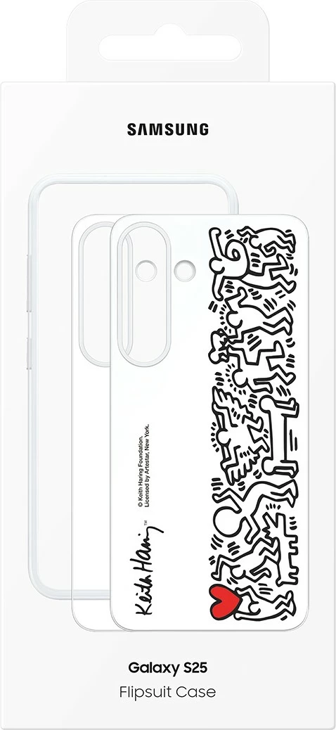 Mbështjellës Samsung EF-MS931, Galaxy S25, 15.8 cm (6.2"), Multicolour, Bardhë