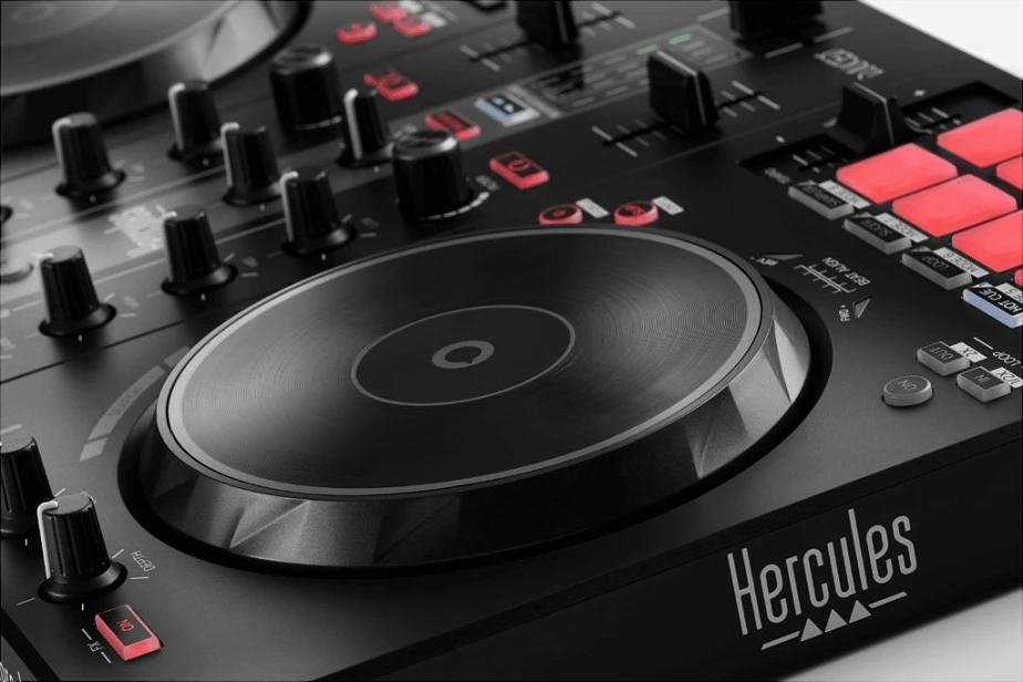 DJ Controller Hercules INPULSE 300 MK2, USB, 3.5 mm, i zi/kuq