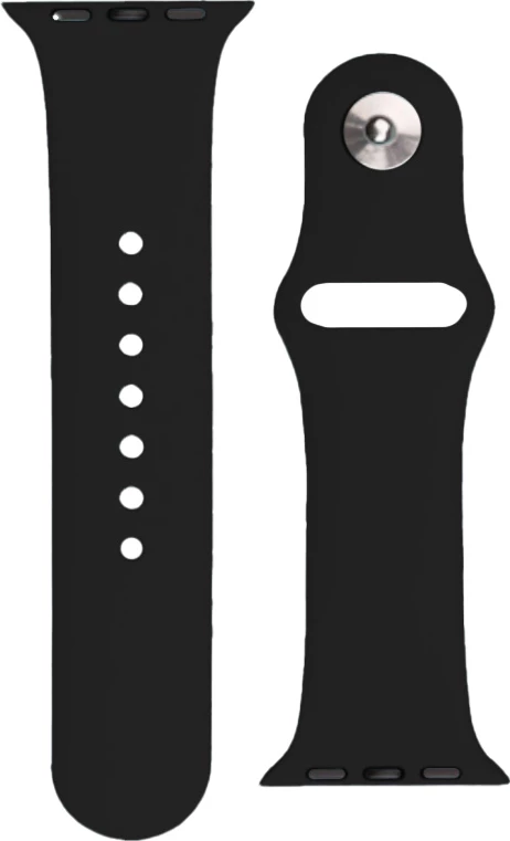 Rrip silikoni për Smartwatch, Hurtel, Silicone Strap APS, për Apple Watch 38/40/41 mm, i zi