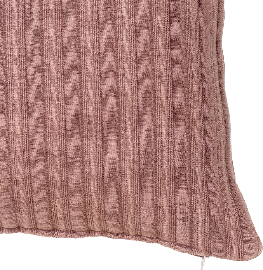 Jastëk dekorativ Amethyst B, kadife pambuku, ngjyrë puce, 50x50cm