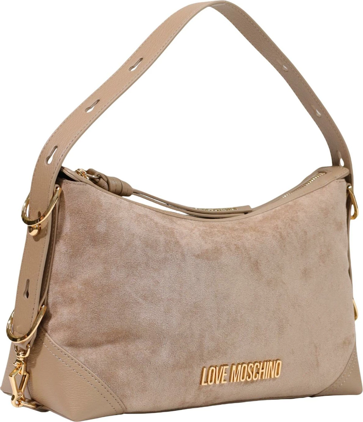 Çantë krahu Love Moschino JC4091PP, bezhë