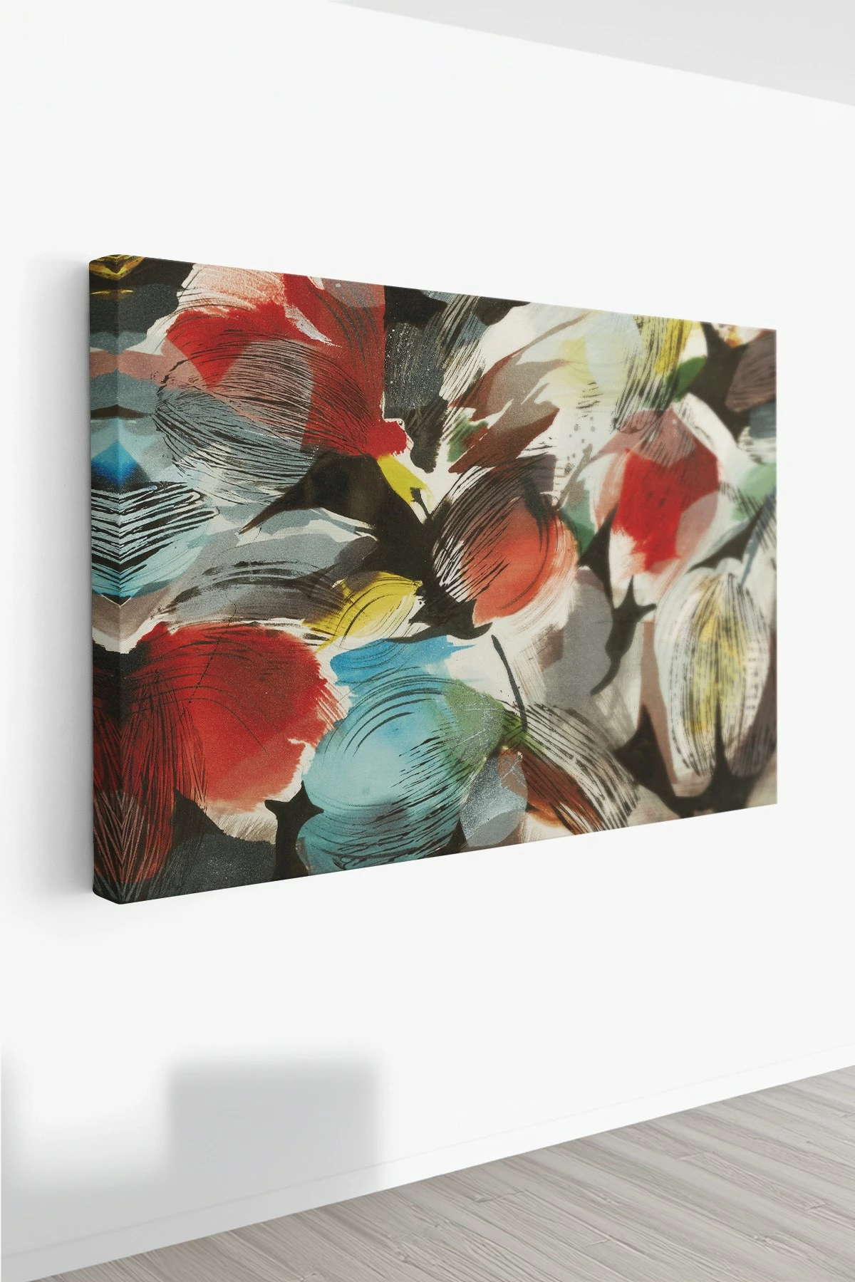 Pikturë dekorative në kanavacë, shumëngjyrëshe, Wallity, Ersyfdc129, 50x70cm