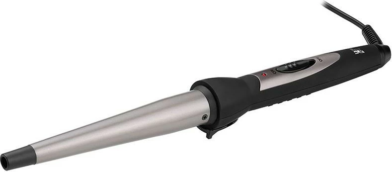 Masha flokësh konike, Lafe, LKC004, 13-25 mm, veshje qeramike, 25 W, e zezë, me dorëzë mbrojtëse