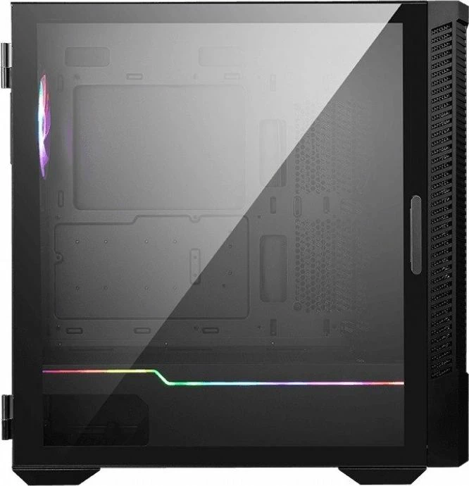 Kasë MSI MPG Velox 100P Airflow ARGB (306-7G18P21-809), Midi Tower ATX/e-ATX, tempered glass, USB-C, 4 ventilatorë, e zezë