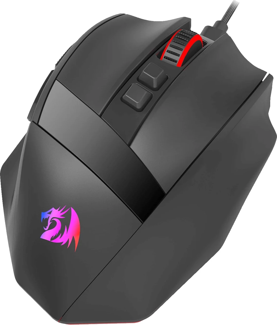 Maus me kabllo Redragon Rind M813-RGB, 16000 DPI, RGB, 7 butona, i zi