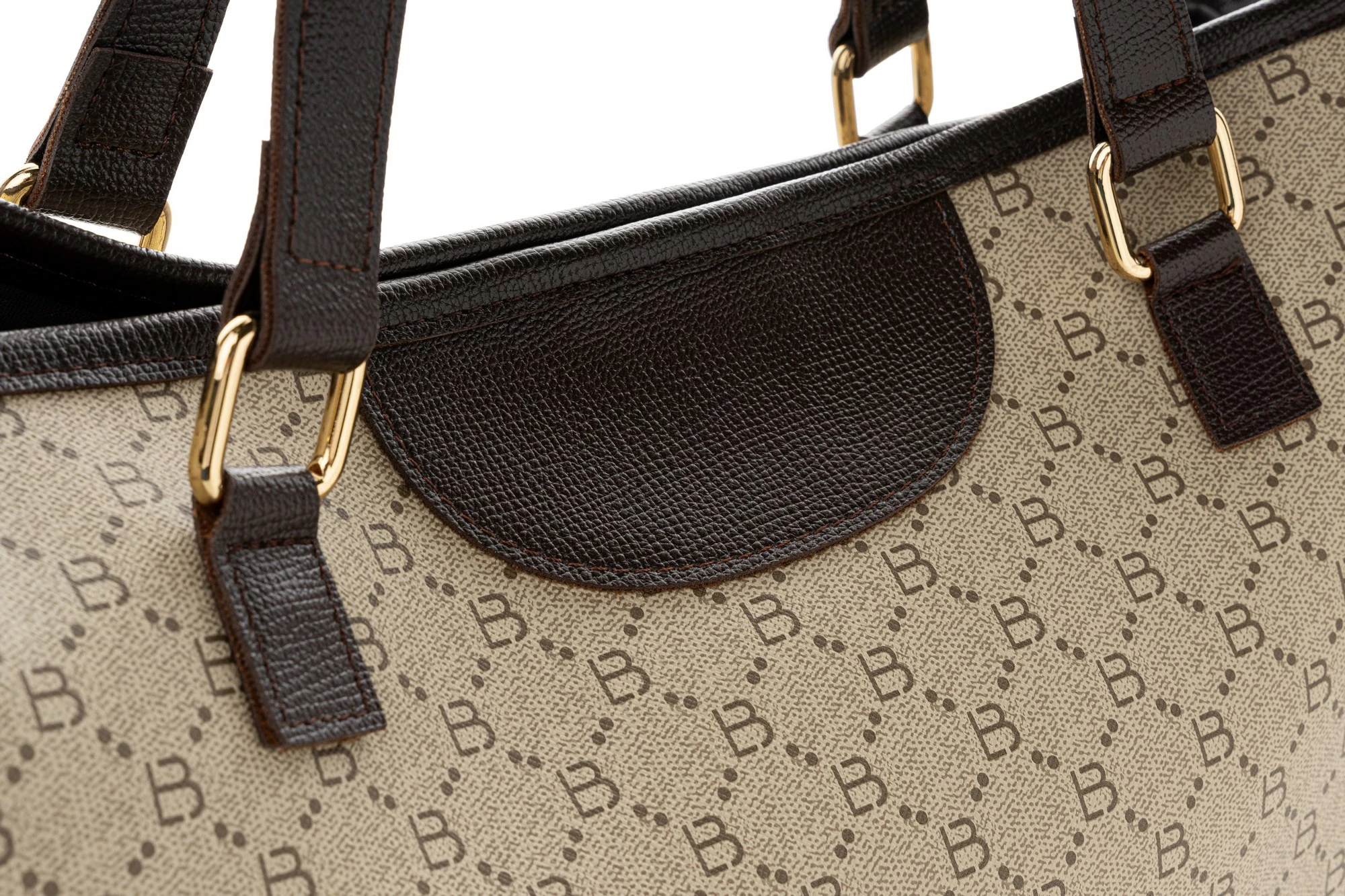 Tote bag Lucky Bees, krem, kafe, 355 v2
