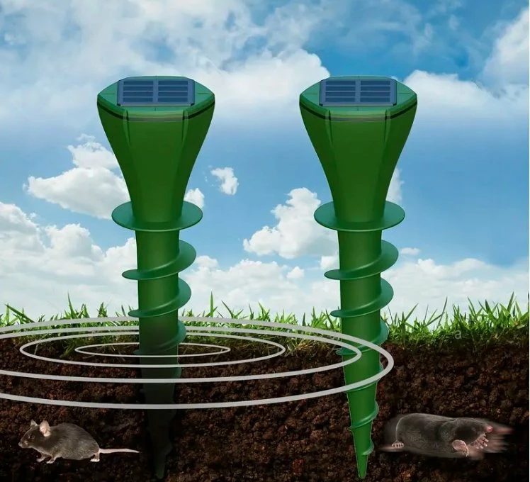 Repelues solar për nishane Carruzzo K751D3, IP65, 2 copë, i gjelbër