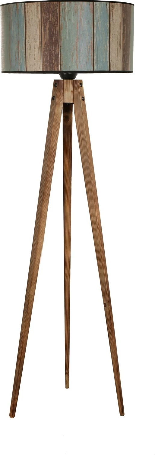 Lambader tripod Opviq, trup druri, abazhuri shumëngjyrësh, 153cm