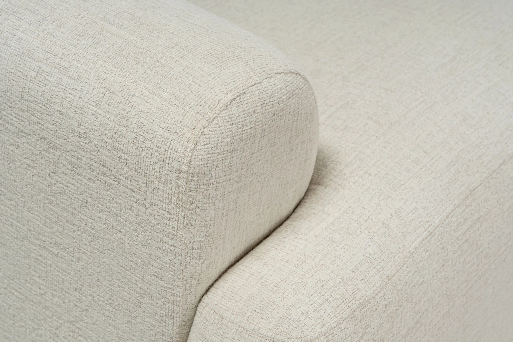 Divan treshe Atelier del Sofa, Sofia 3, i bardhë