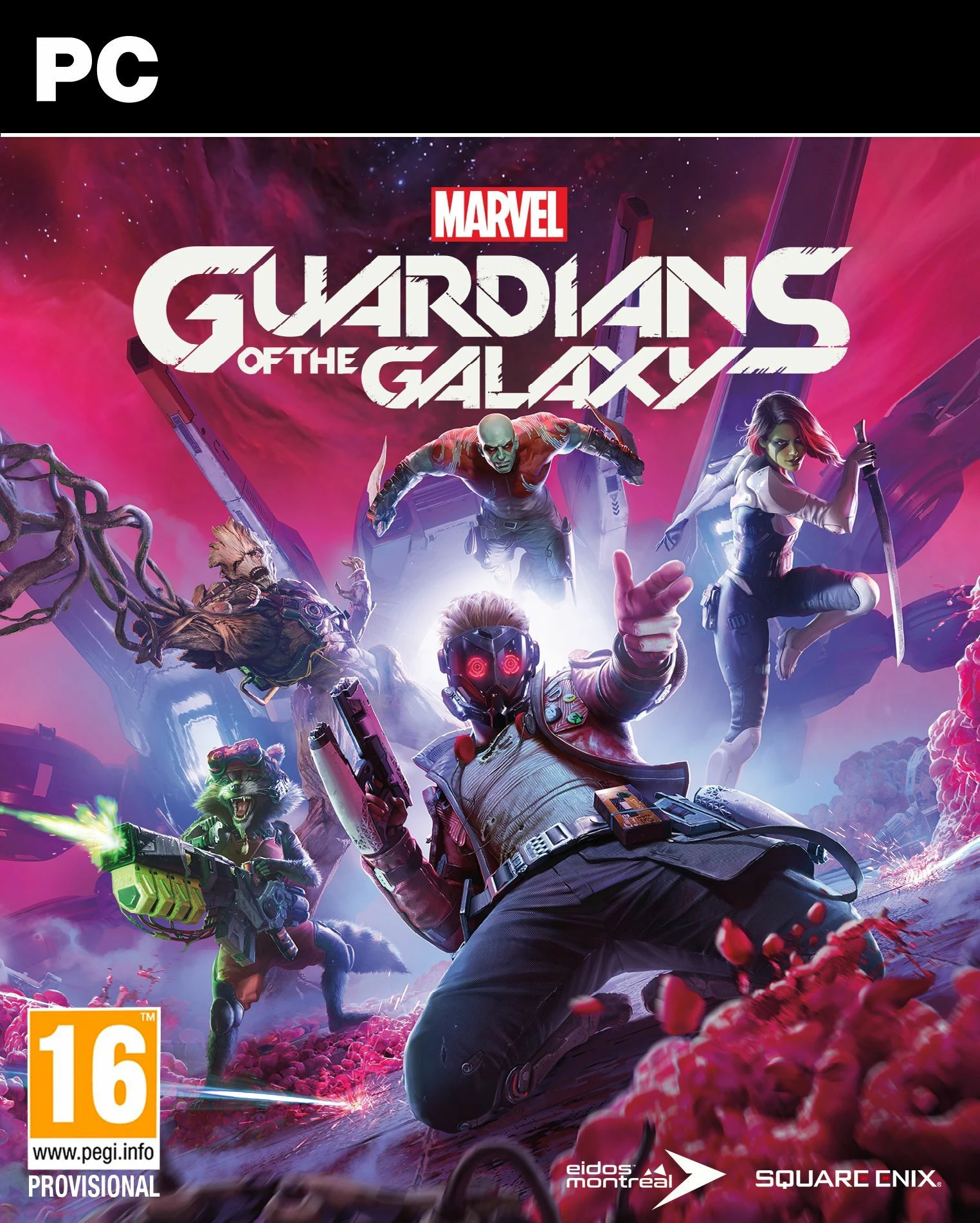 Lojë për PC Square Enix Marvel's Guardians of the Galaxy, PEGI 16