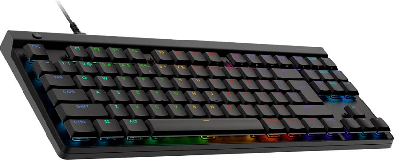 Tastierë gaming Logitech G515 TKL, mekanike low-profile, RGB, USB-C, e zezë 2