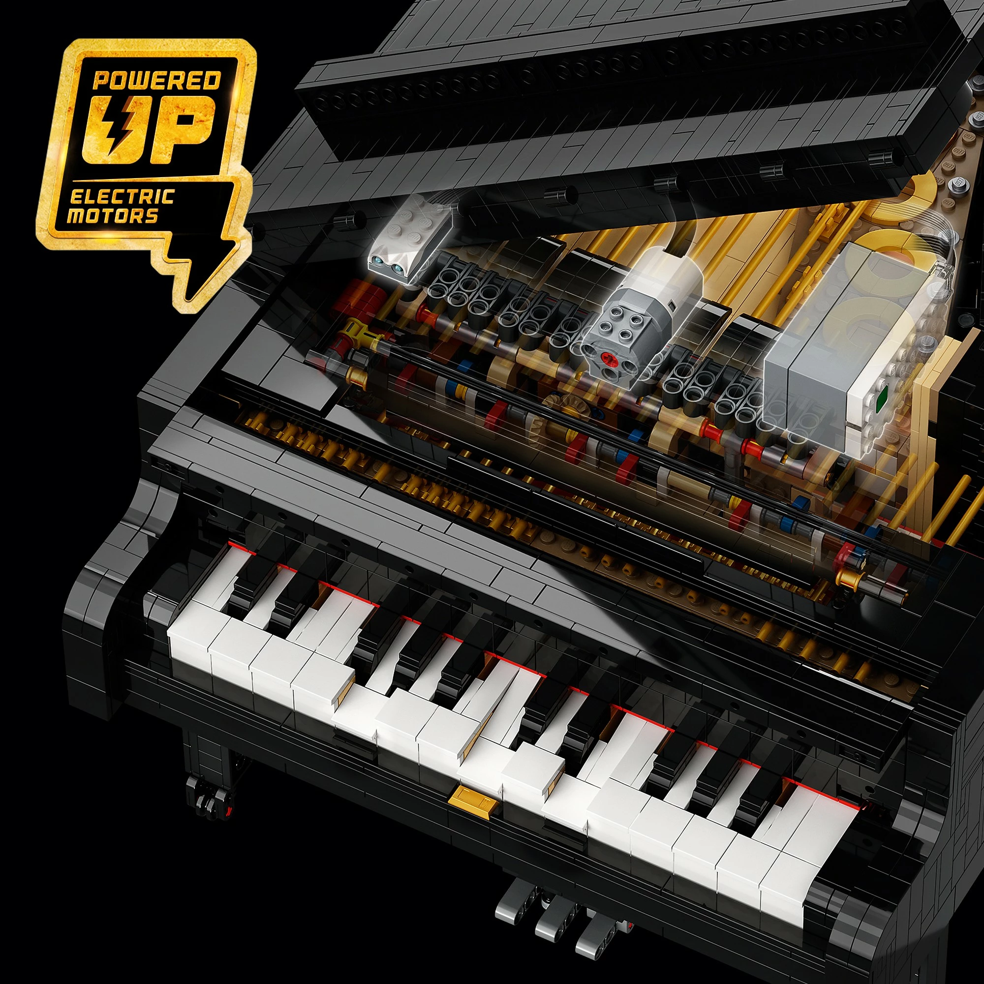 Set ndërtimi LEGO Ideas Grand Piano 21323, 3662 pjesë, Multikolor