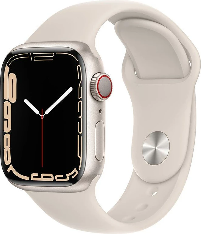 Smartwatch Apple Watch Series 7 Cell 41mm Starlight Aluminium/Starlight Sport Band