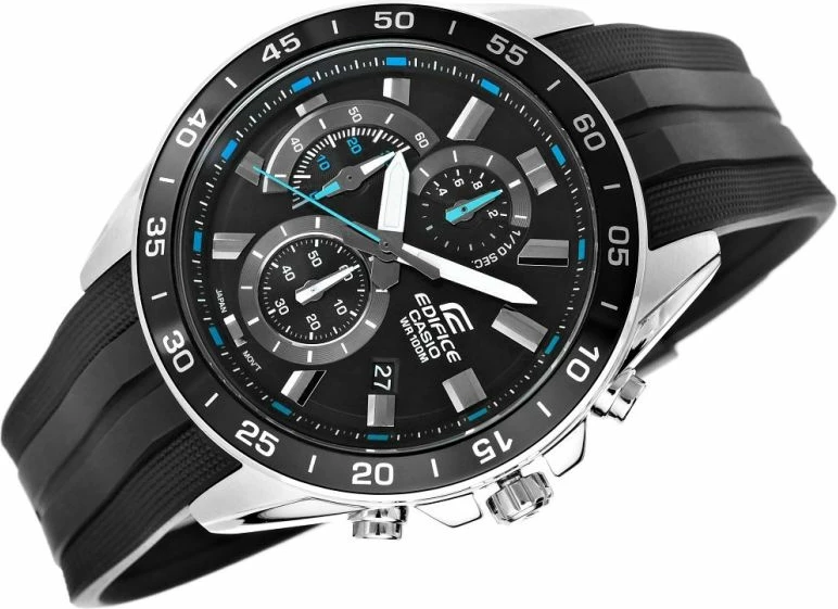 Orë dore për meshkuj CASIO, e zezë
