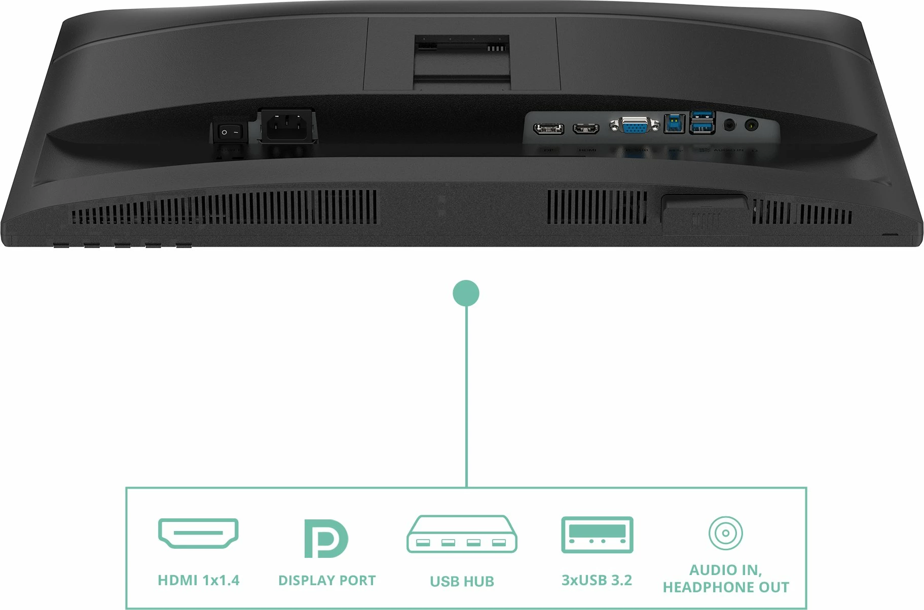 Monitor AOC 24P4U 23.8\" Full HD 120Hz USB-C, i zi