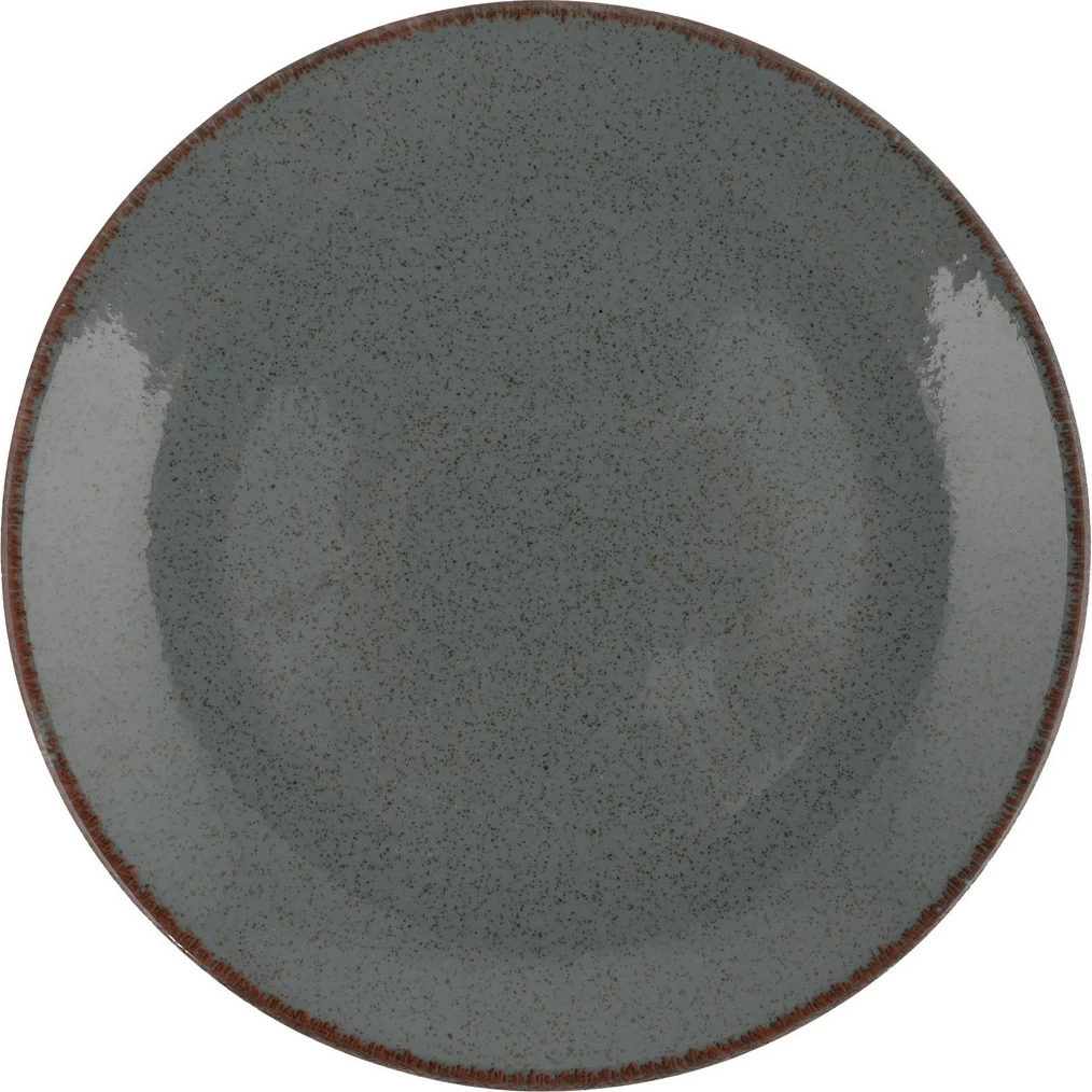 Set darke 18 pjesësh Hermia, CXEO18Y2730P01, porcelan, ngjyrë kaltër