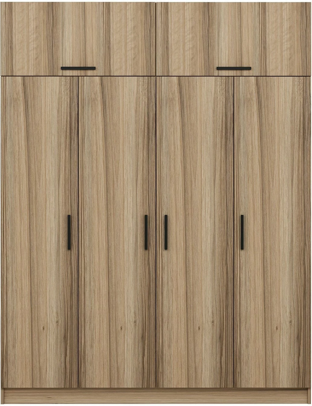 Dollap rrobash Skye Decor, ngjyrë dore, 7708