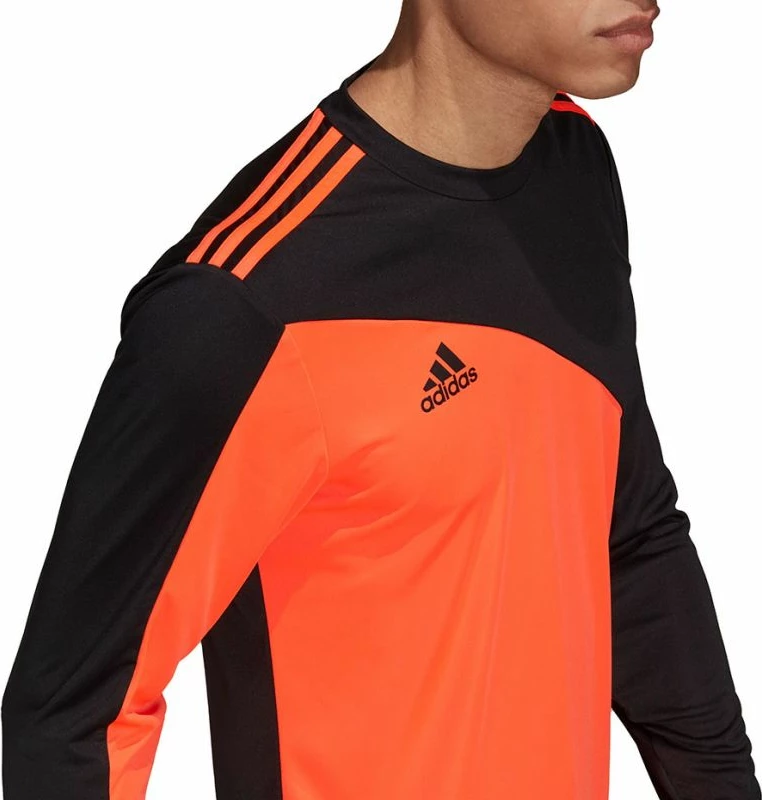 Fanellë portieri adidas, për meshkuj, e zezë dhe portokalli [Madhësia: XL]