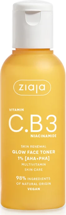 Toner për fytyrë me Vitamin C dh B3 Niacinamide Ziaja, 120 ml