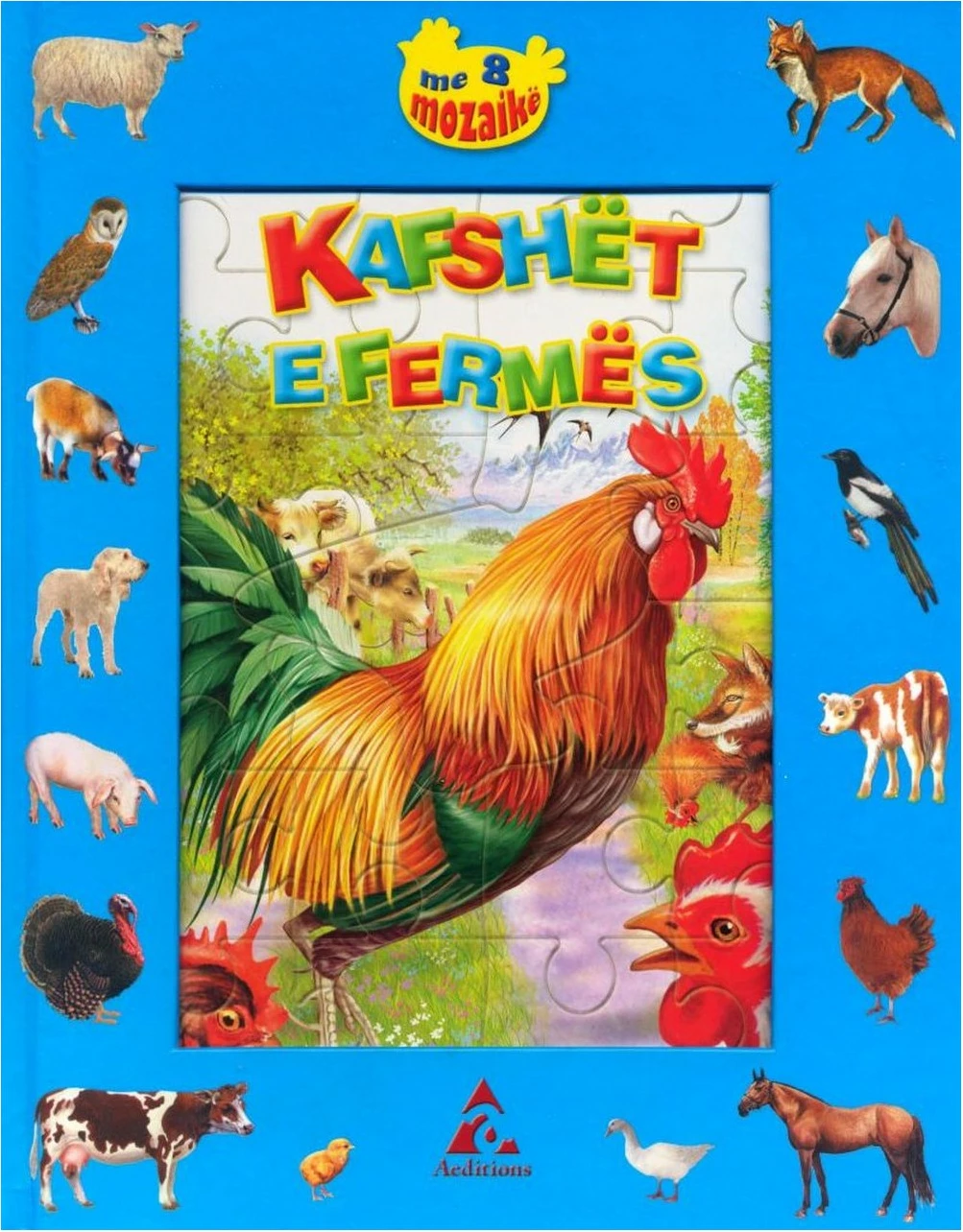 Kafshet E Fermes  Me 8 Mozaike