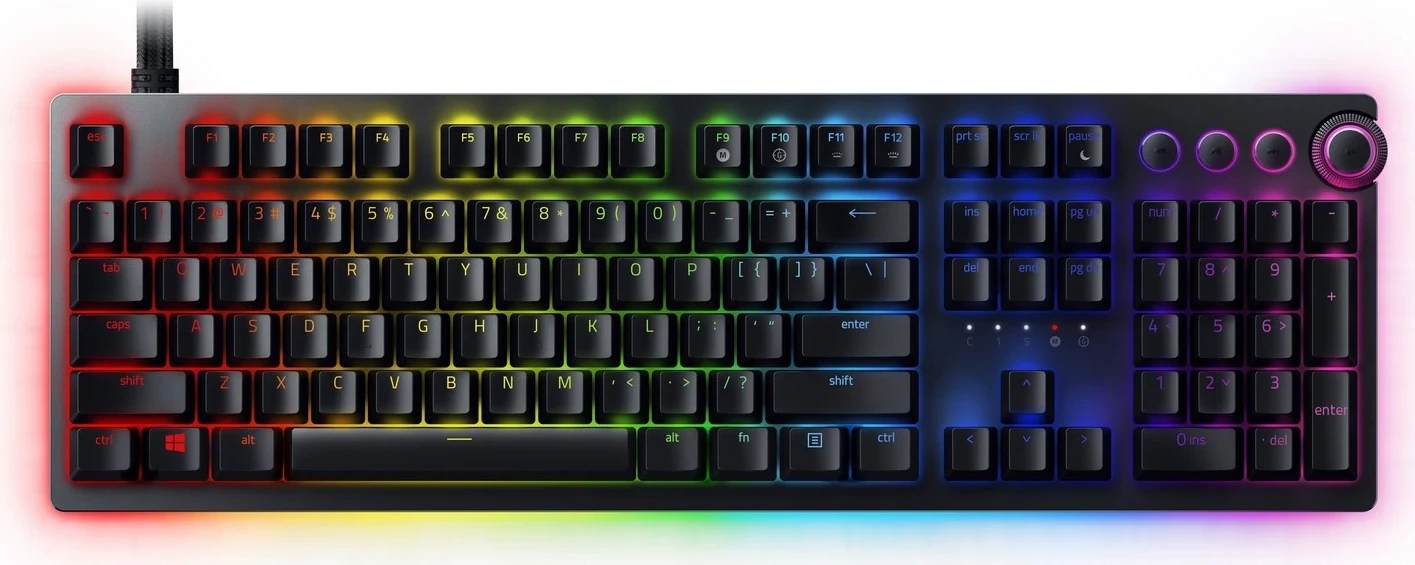 Tastierë Analog Razer Huntsman V2 Switch, e zezë