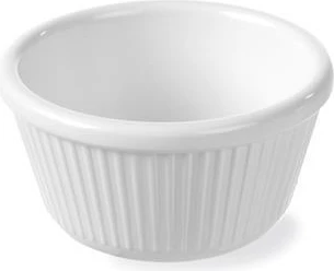 Tas ramekin Fine Dine, 80 ml, Ø80 x H40 mm, i bardhë, set 6 copë