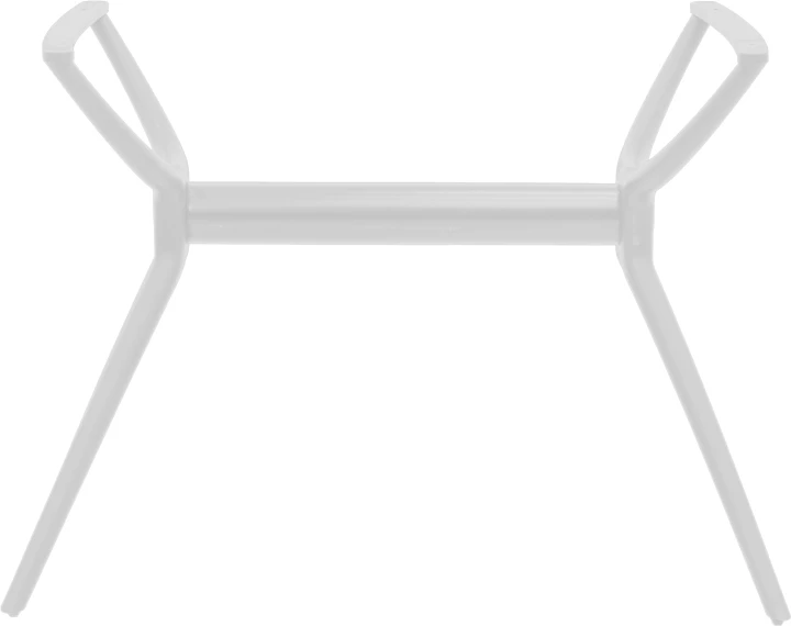 Bazë tavoline Herno, e bardhë, 106x61x73cm