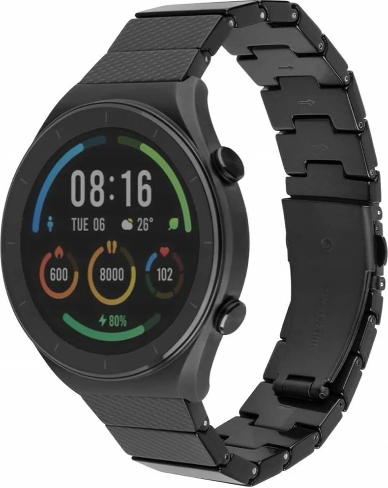 Rrip Smartwatch Fixed Resin Quick Release 22 mm, Carbon Black