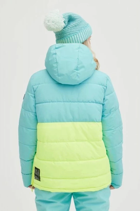 Jakne ski për femra O'Neill, blu ose gjelbër