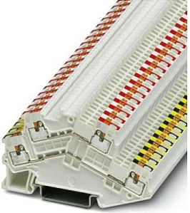 Klemë terminale double-deck Phoenix PTTBS 1,5/S-KNX, 16A, e bardhë