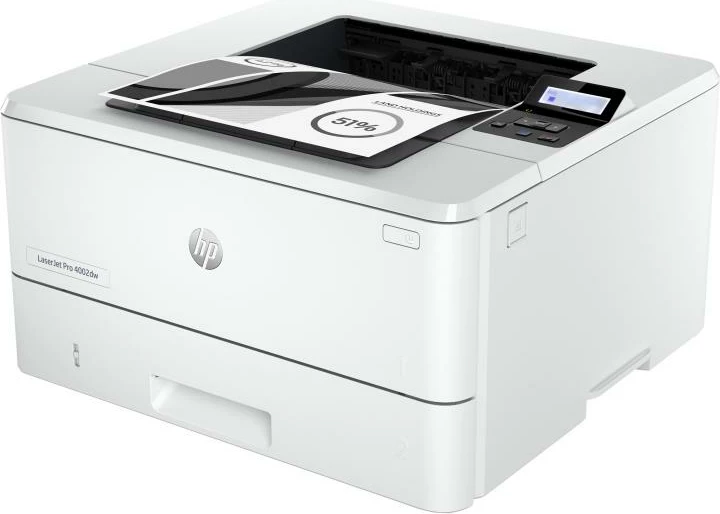 Printer HP LaserJet Pro 4002dw (2Z606F#B19), A4, laser, 38 ppm, 1200 dpi, duplex, Wi‑Fi