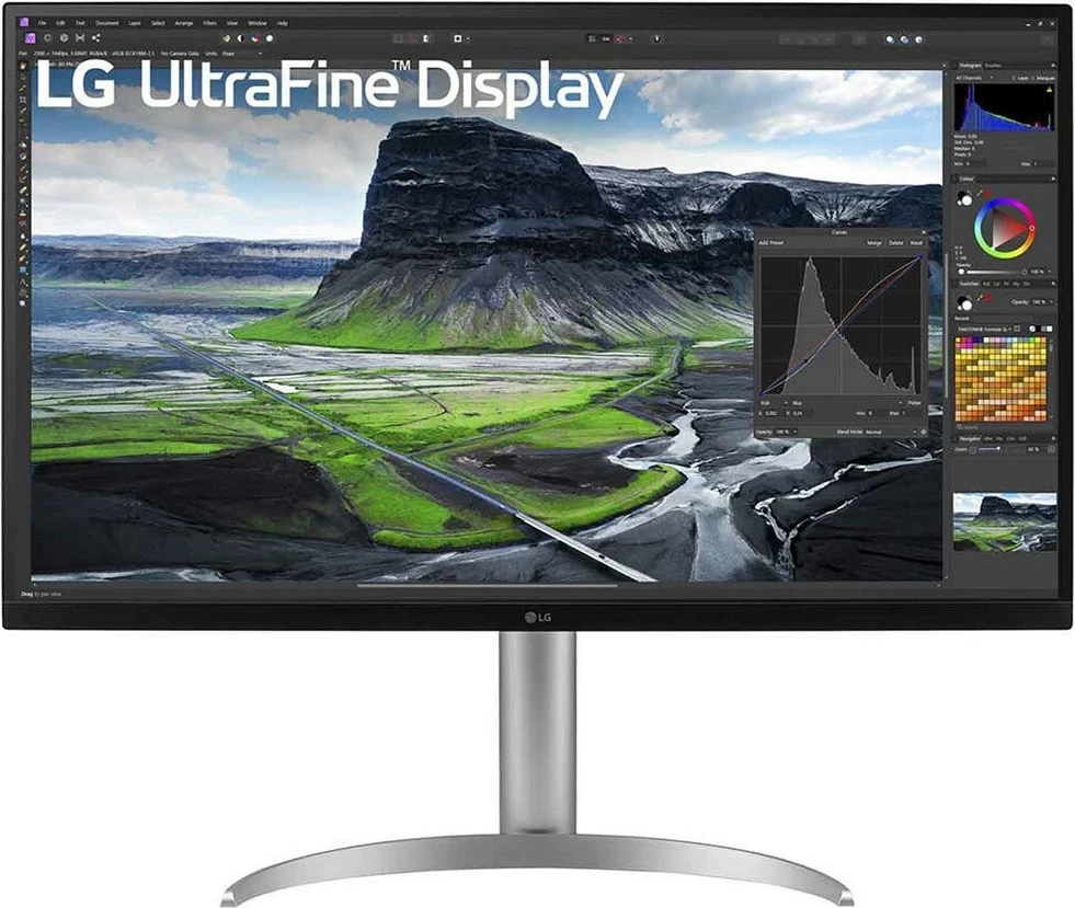 Monitor LG 32UQ850V-W, 32 inç, 4K Ultra HD, FreeSync, i bardhë
