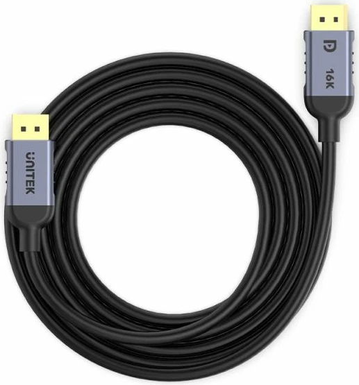 Kabllo DisplayPort Unitek 1.4 8K 5m, e zezë