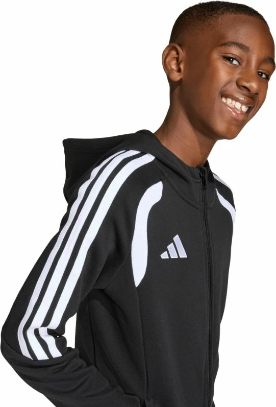 Duks për fëmijë adidas, i zi [Madhësia: 128 cm]
