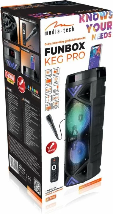 Altoparlant Bluetooth Media-Tech, i zi