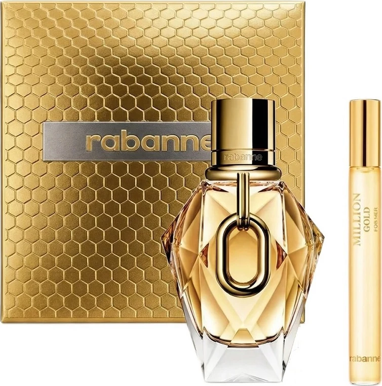 Eau de Parfum set për femra Paco Rabanne Million Gold For Her 90ml + 20ml