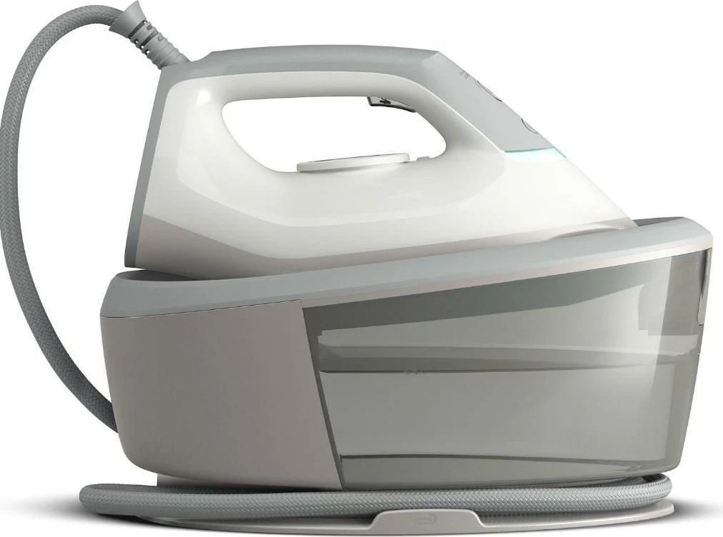 Hekur me avull Philips 2000 Series PSG2000/80, 2400 W, 1.4 L, pllaka qeramike, Gri/Bardhë