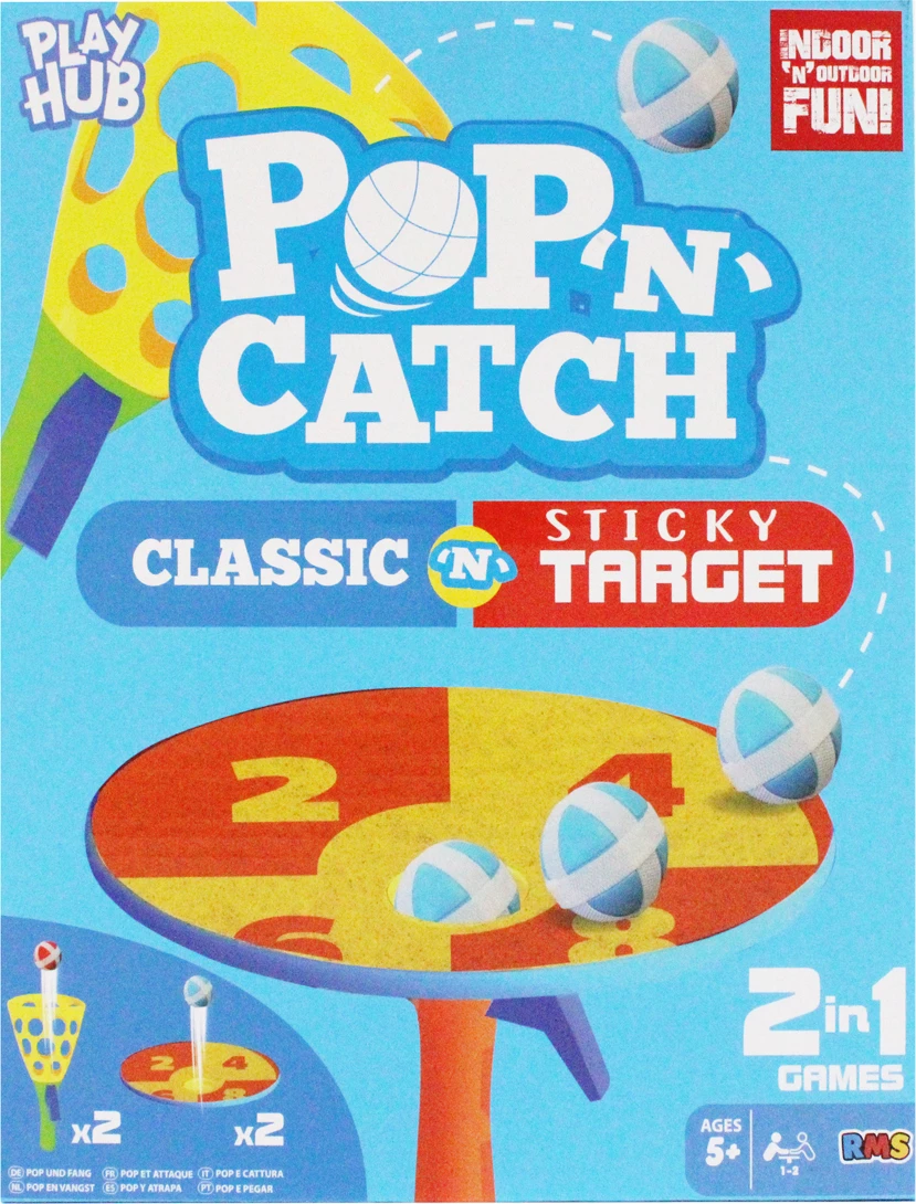 Pop 'N' Catch 2-në-1 Outdoor Game
