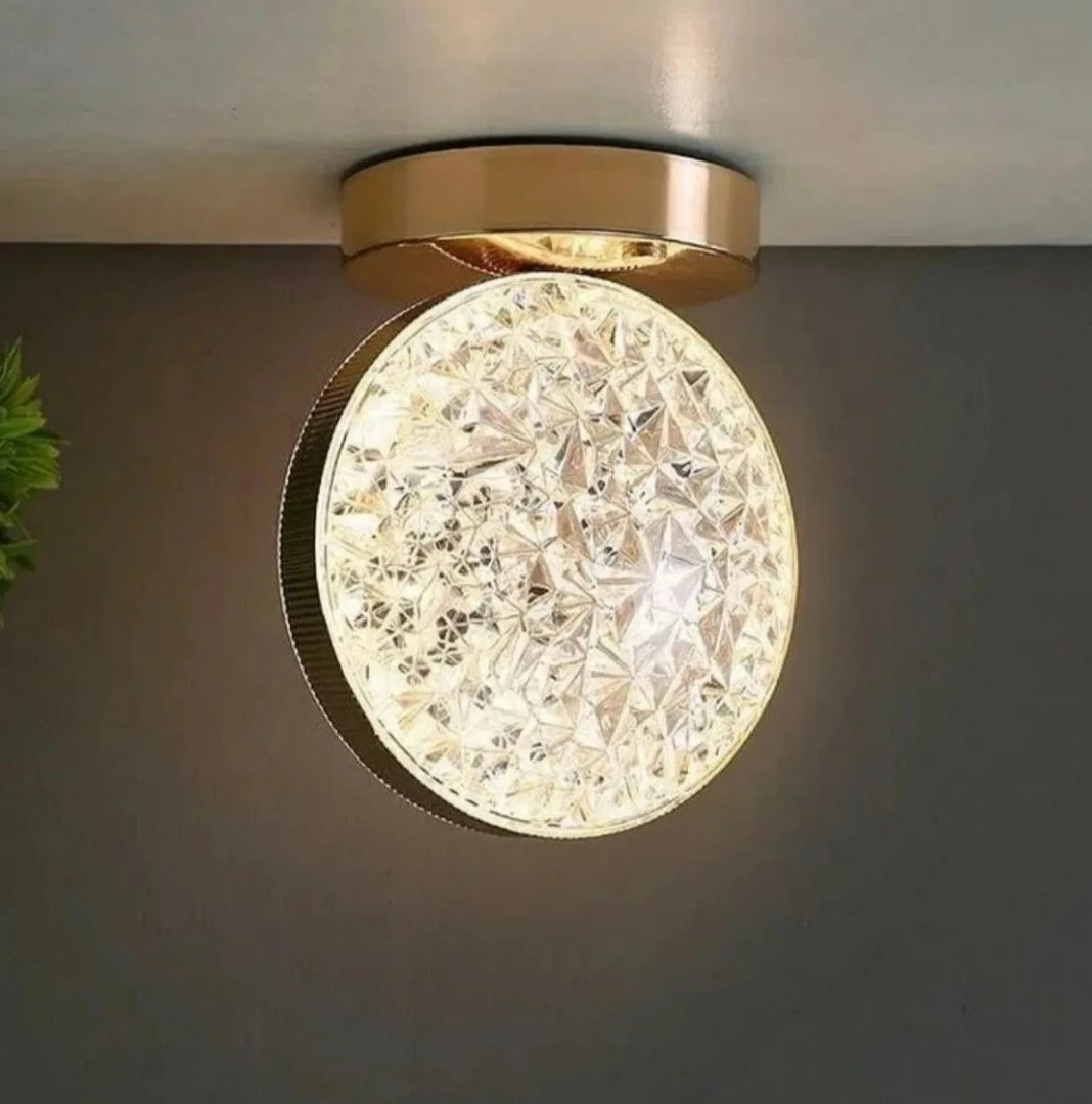 Kandil LED modern Burenze, ngjyrë ari