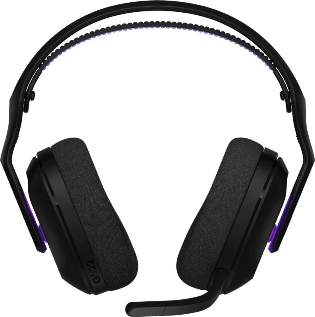 Kufje Logitech G522, wireless, Bluetooth 5.3, mikrofon, e zezë