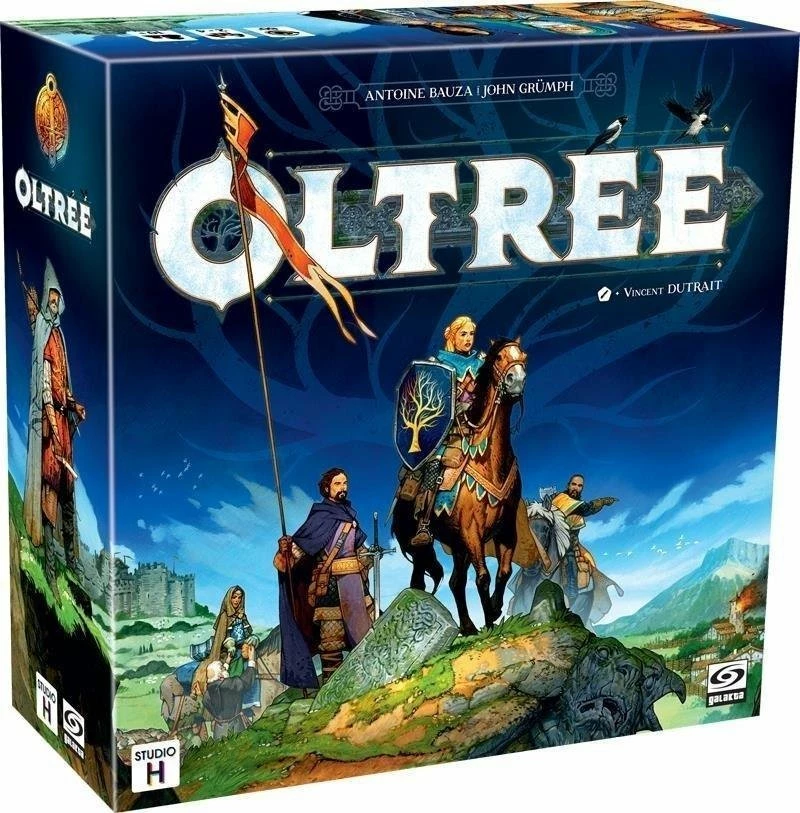Lojë tavoline Galakta Oltréé, kooperative narrative, 2-4 lojtarë, 120 min, gjermanisht