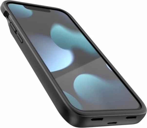 Mbrojtëse me powerbank Tech-Protect PowerCase për iPhone 12 mini / 13 mini, e zezë
