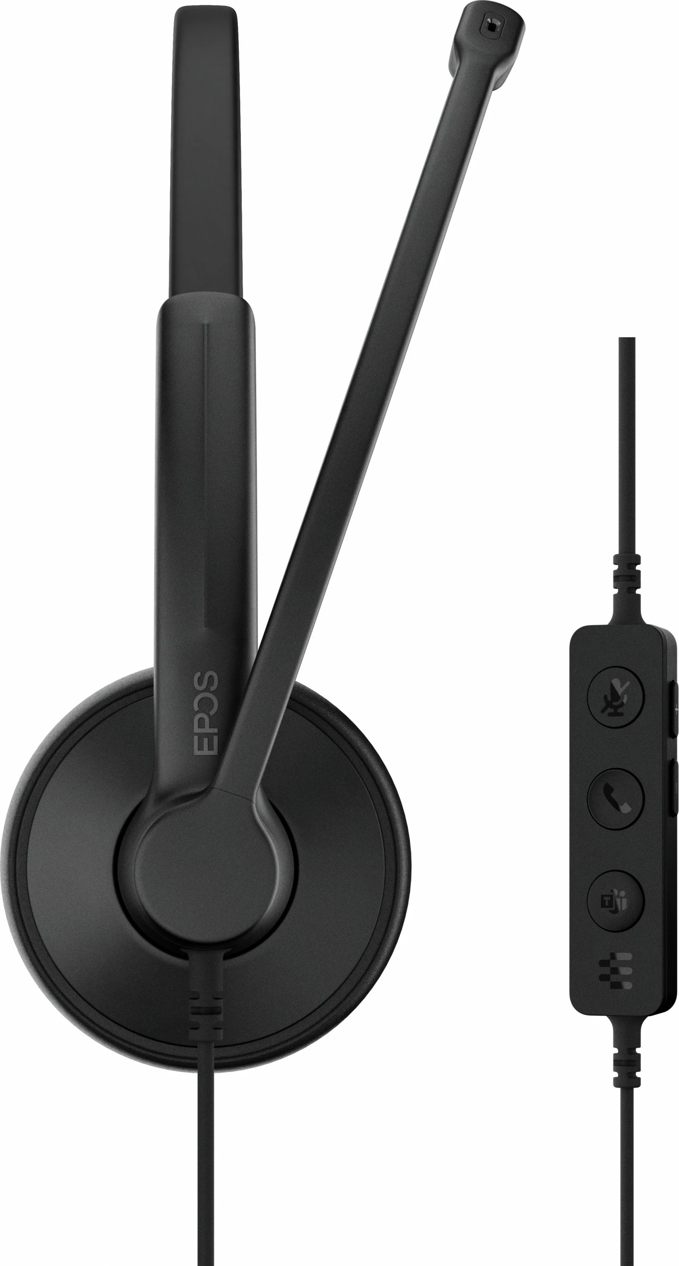 Kufje EPOS IMPACT 100 MS STEREO, USB-C+A, e zezë