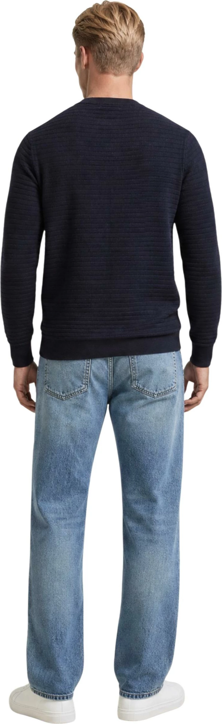 Xhemper për meshkuj Guess Merton CN Stitched S M6YR16 Z0921, i kaltër [Madhësia: XL]