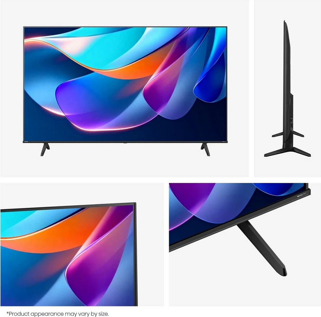 Smart TV Hisense 58A6S, 58" 4K UHD LED, 60Hz, HDR, WiFi Bluetooth, e zezë/gri