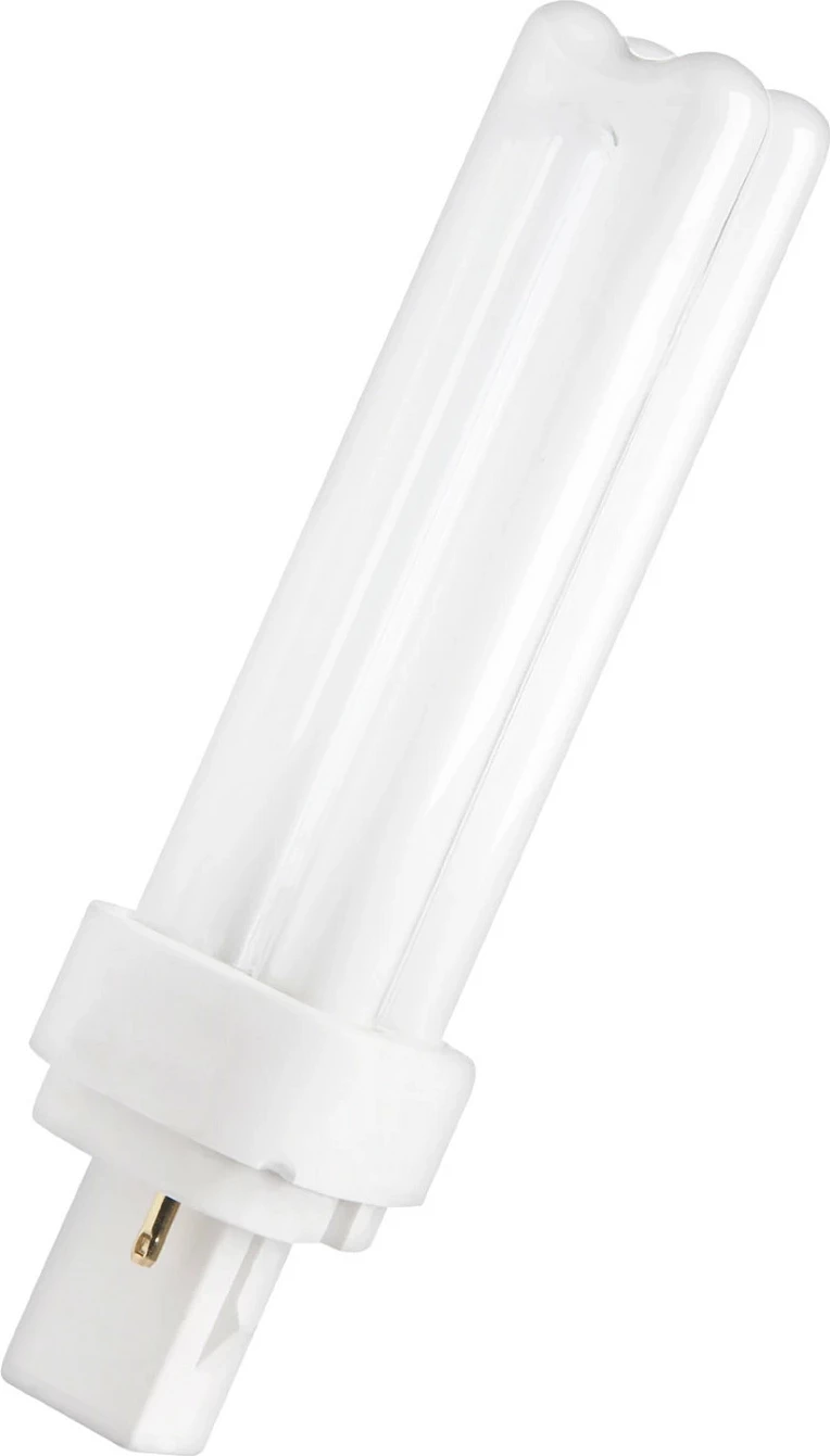 Llambë kursyese OSRAM DULUX D 18W/827, G24D-2, 1200 lm, bardhë